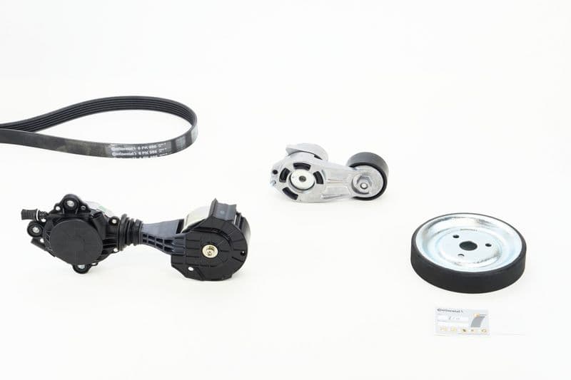 Set curea transmisie cu caneluri CONTINENTAL CTAM 6PK986K3