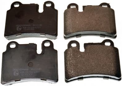 set placute frana,frana disc DENCKERMANN B111140