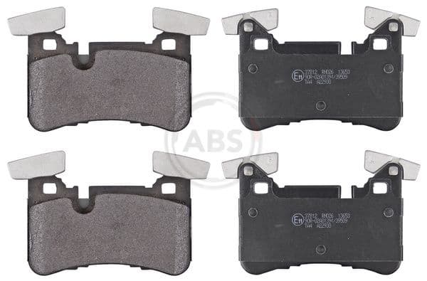 set placute frana,frana disc ABS 37812