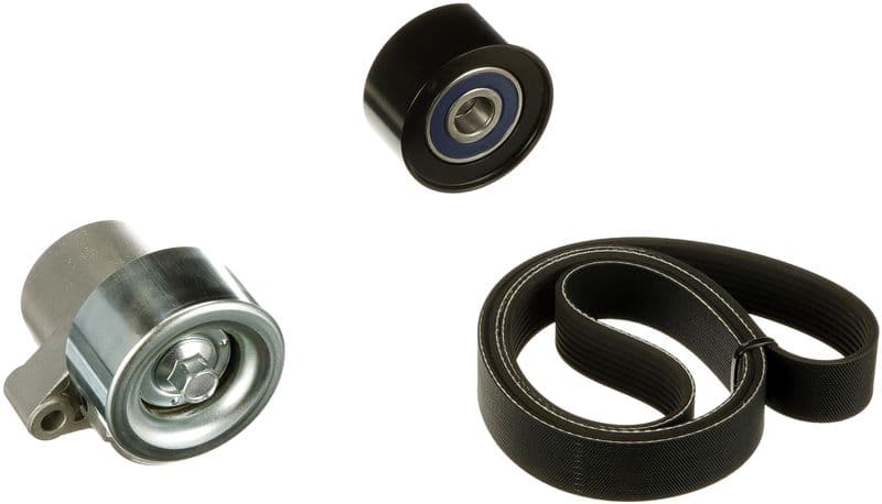 Set curea transmisie cu caneluri GATES Micro-V® K018PK1225