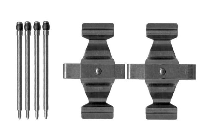 Set accesorii, placute frana BOSCH 1 987 474 411