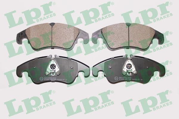 set placute frana,frana disc LPR 05P1420
