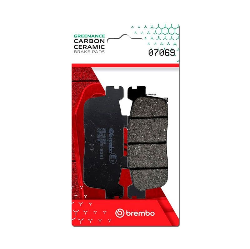 set placute frana,frana disc BREMBO PRIME - CarbonCeramic - CC 07069