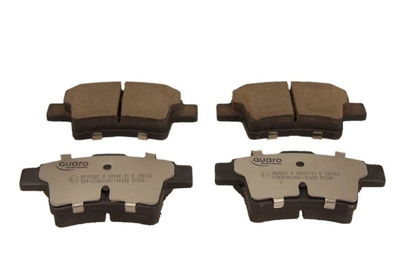 set placute frana,frana disc QUARO SILVER CERAMIC QP3088C