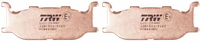 set placute frana,frana disc TRW Sinter Street MCB640SV