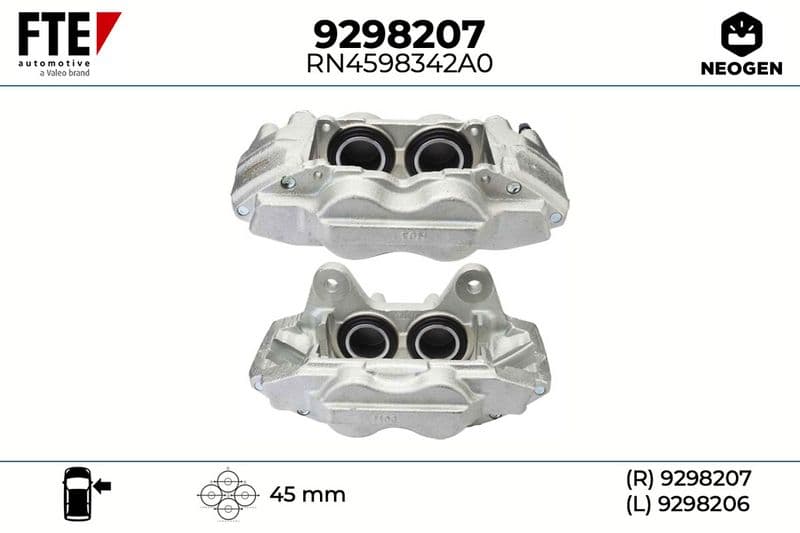 Etrier frana FTE 9298207