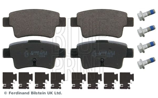 set placute frana,frana disc BLUE PRINT ADW194208
