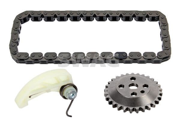 Set lant, antrenare pompa ulei SWAG Standard Medium Kit 33 10 4706
