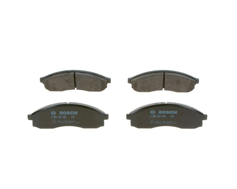 set placute frana,frana disc BOSCH 0 986 424 340