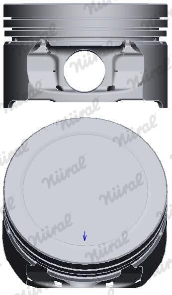 Piston NÜRAL 87-139407-00