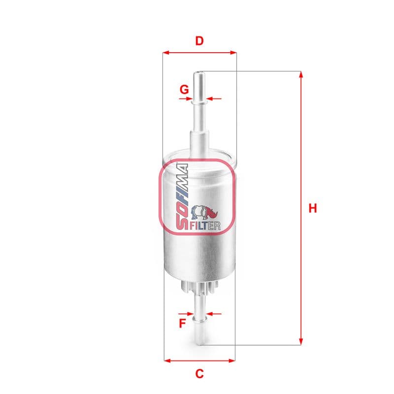 filtru combustibil SOFIMA S 1844 B
