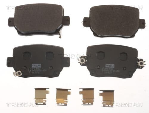 set placute frana,frana disc TRISCAN 8110 81002