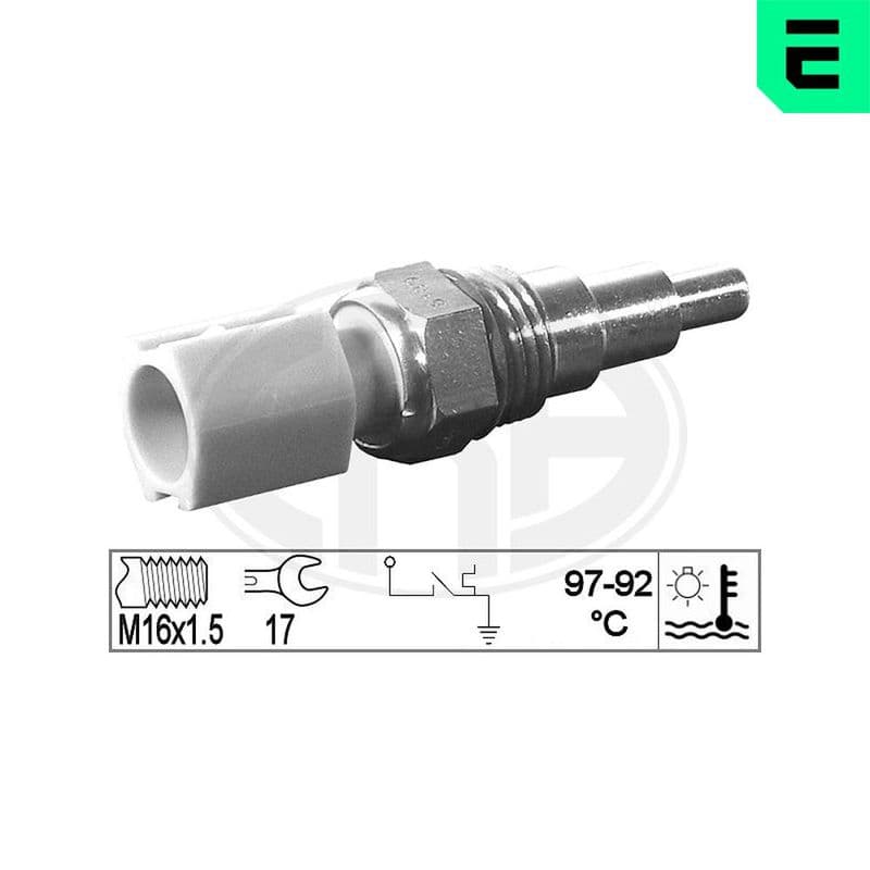 Comutator temperatura, ventilator radiator ERA 330192