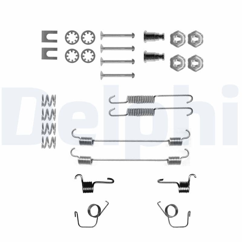 Set accesorii, sabot de frana DELPHI LY1040