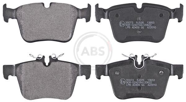 set placute frana,frana disc ABS 35073