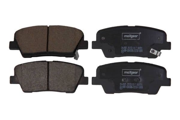 set placute frana,frana disc MAXGEAR 19-2925