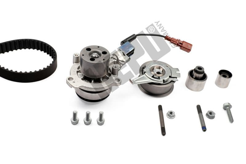 Set pompa apa + curea dintata HEPU PK06690