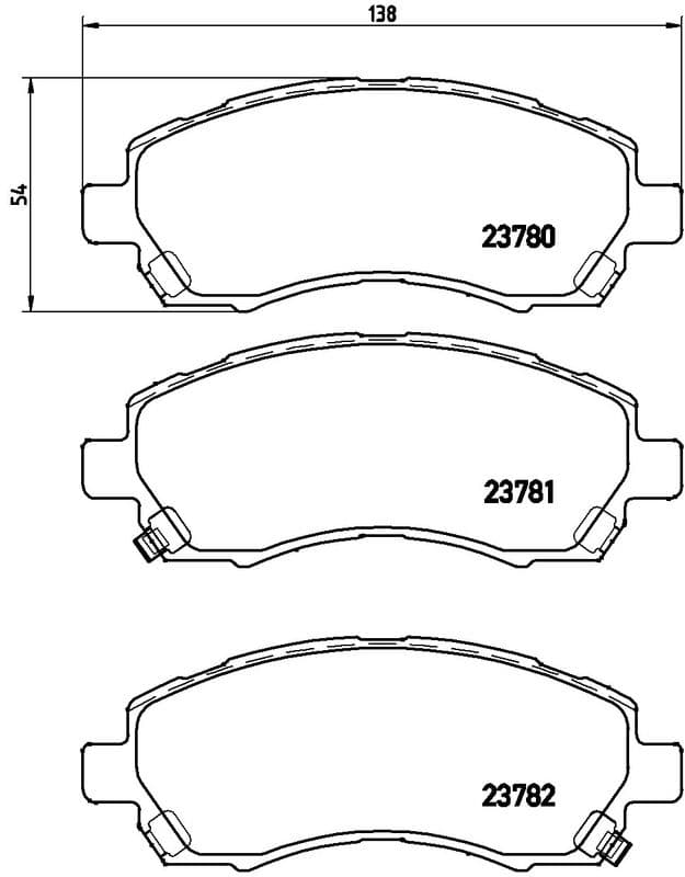 set placute frana,frana disc BREMBO PRIME LINE P 78 009
