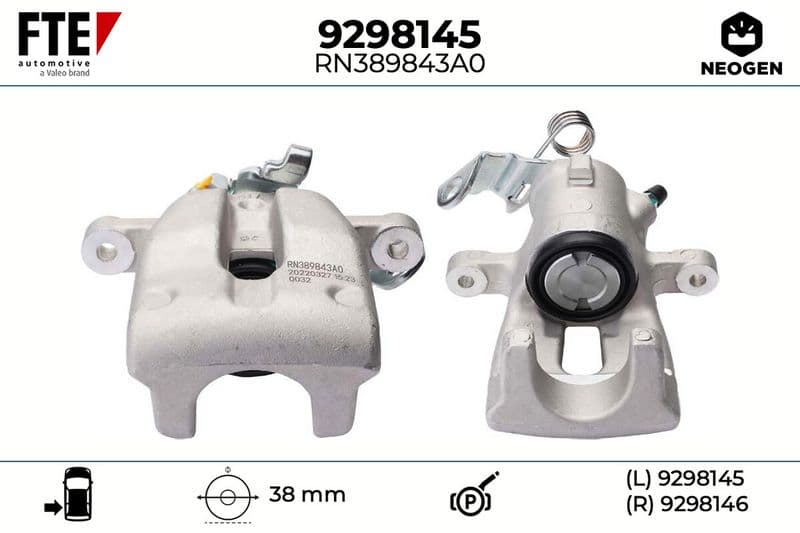 Etrier frana FTE NEOGEN 9298145