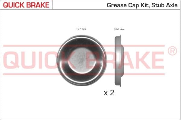 capac,rulment roata QUICK BRAKE 9826K