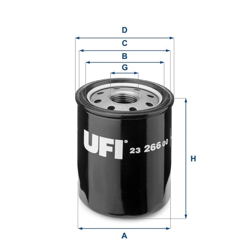 Filtru ulei UFI 23.266.00