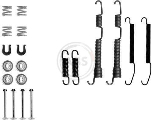 Set accesorii, sabot de frana ABS 0761Q