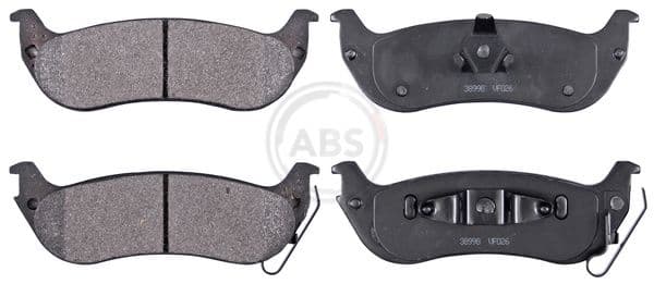 set placute frana,frana disc ABS 38998