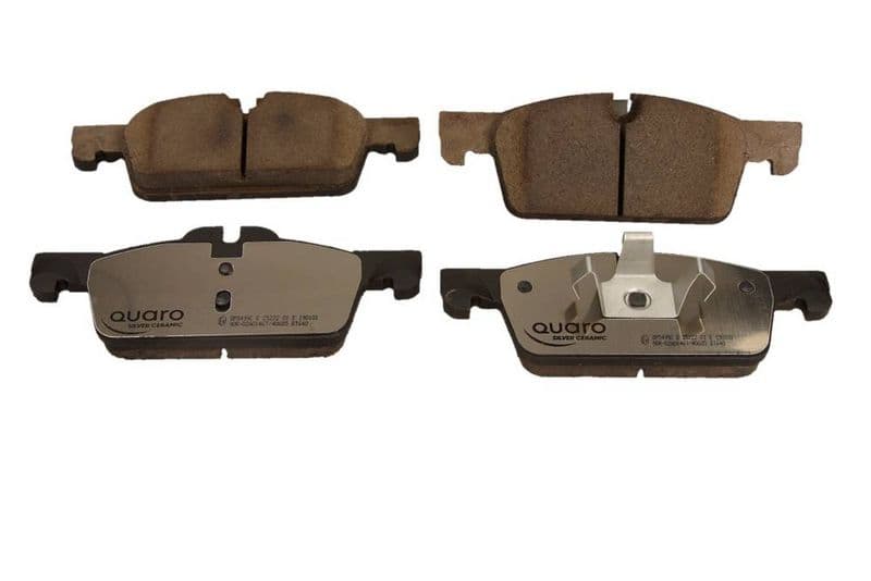 set placute frana,frana disc QUARO SILVER CERAMIC QP5499C