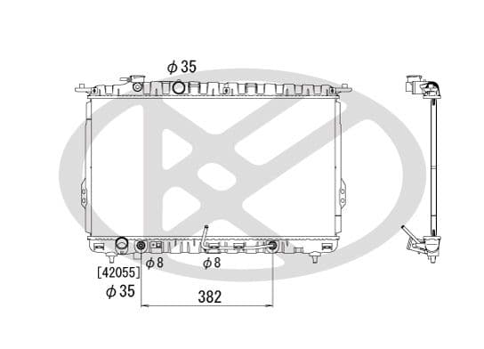 Radiator, racire motor KOYORAD PL811803