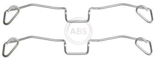 Set accesorii, placute frana ABS 1633Q