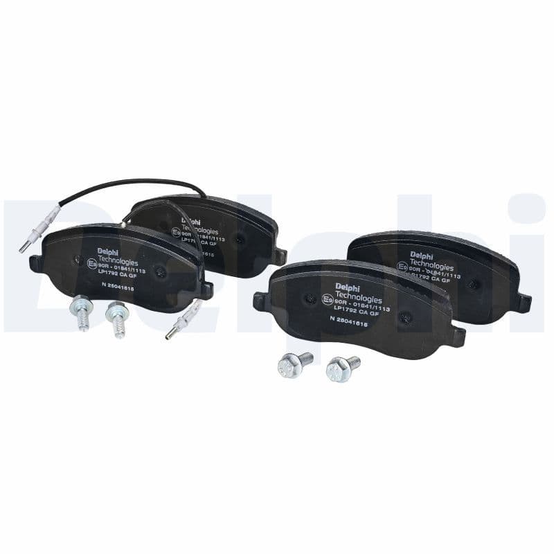 set placute frana,frana disc DELPHI LP1792