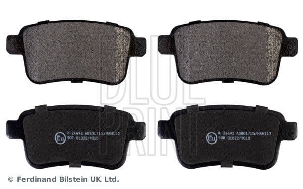 set placute frana,frana disc BLUE PRINT ADR164204