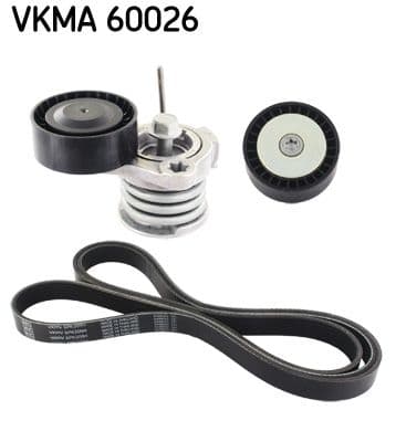 Set curea transmisie cu caneluri SKF VKMA 60026