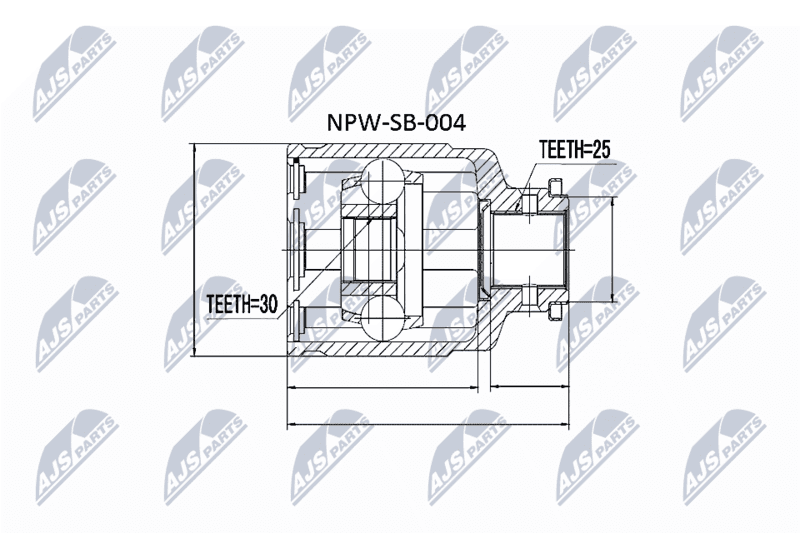 Set articulatie, planetara NTY NPW-SB-004