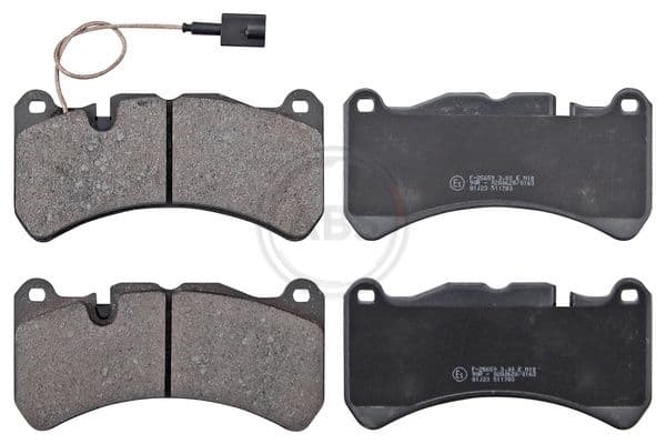 set placute frana,frana disc ABS 35173