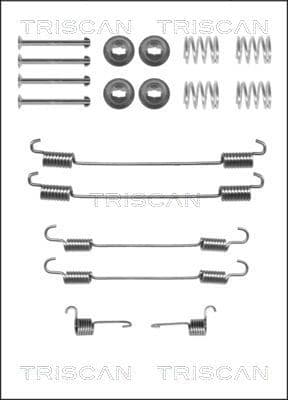 Set accesorii, sabot de frana TRISCAN 8105 102579