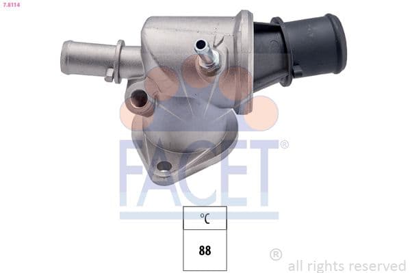 termostat,lichid racire FACET 7.8114