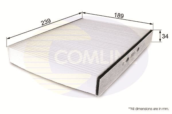 Filtru, aer habitaclu COMLINE EKF121
