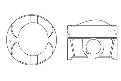 Piston FAI AutoParts PK26-000