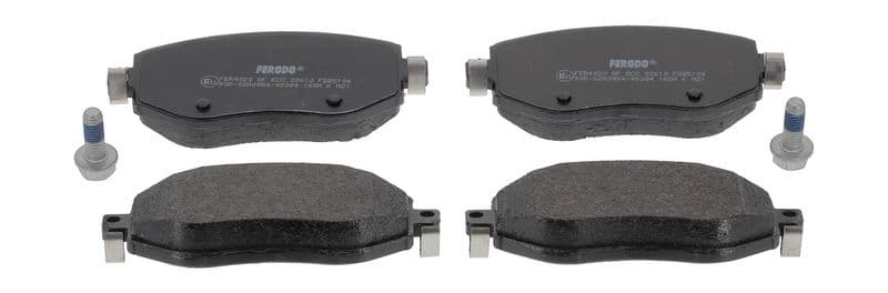 set placute frana,frana disc FERODO PREMIER ECO FRICTION FDB5104