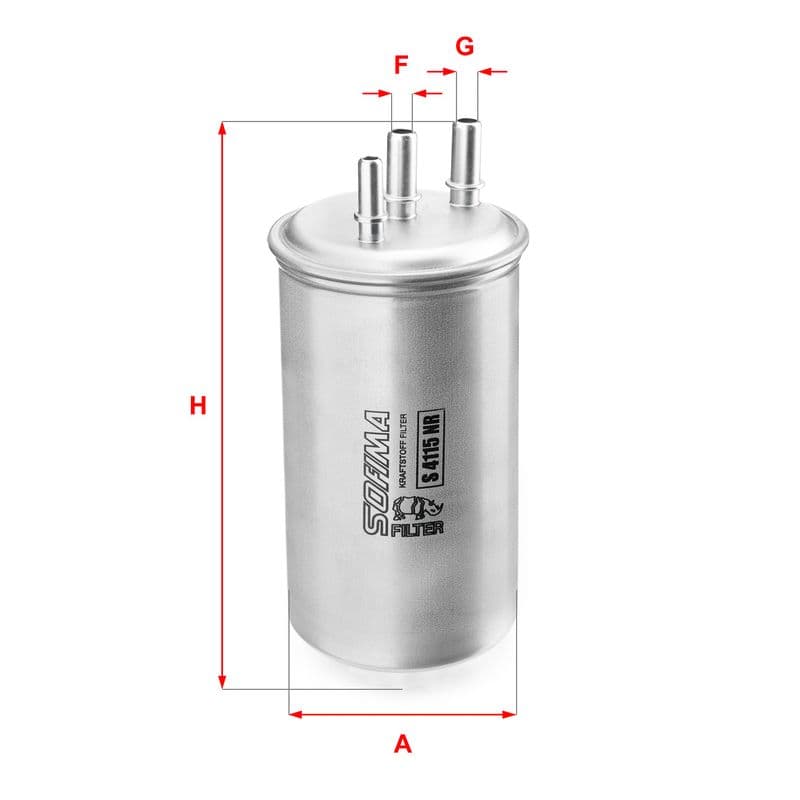 filtru combustibil SOFIMA S 4115 NR