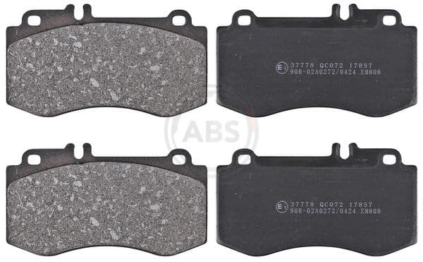 set placute frana,frana disc ABS 37778