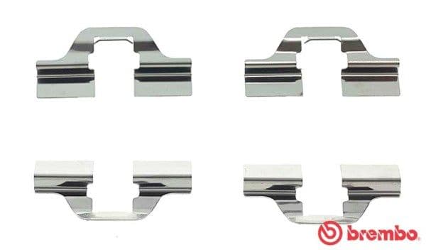 Set accesorii, placute frana BREMBO PRIME LINE A 02 205