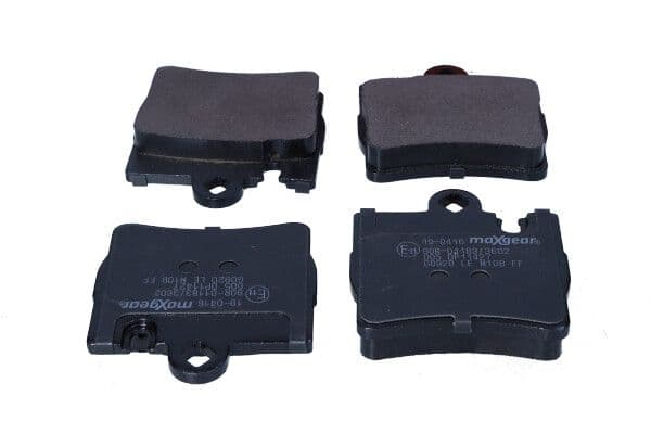 set placute frana,frana disc MAXGEAR 19-0416