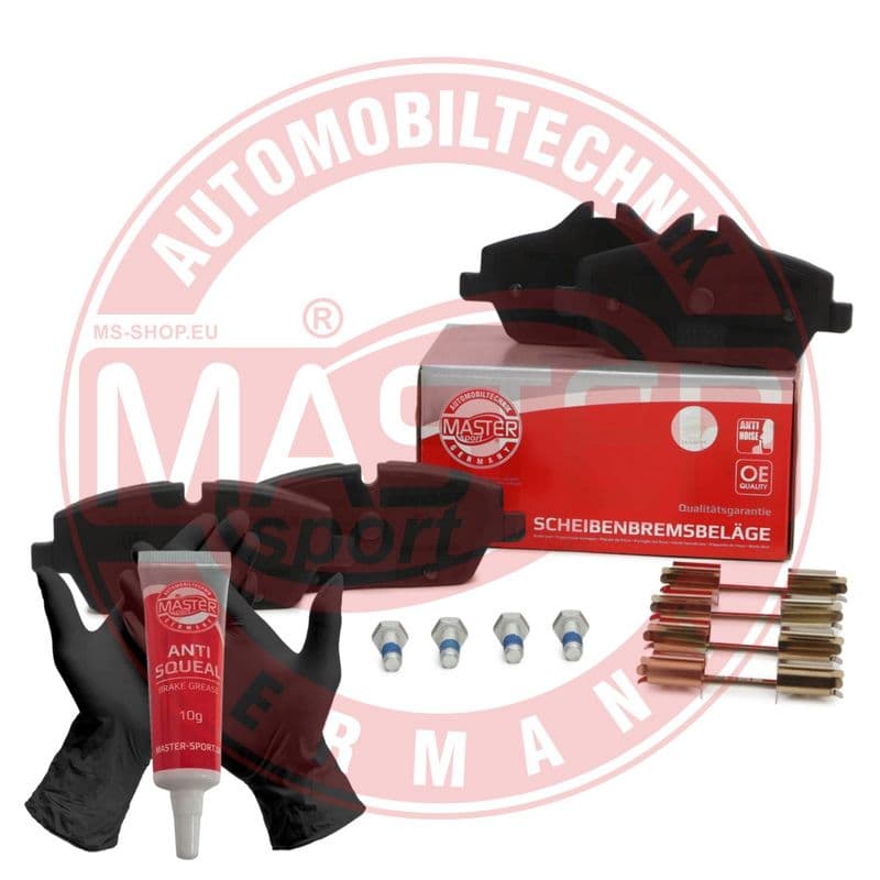 set placute frana,frana disc MASTER SPORT 13046027102N-SET-MS