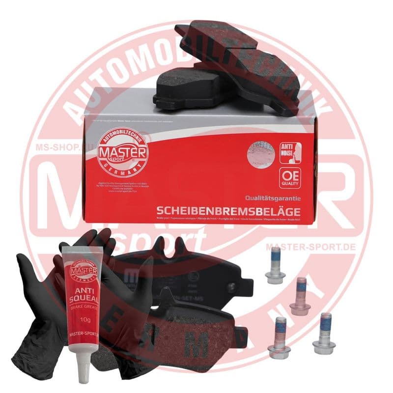 set placute frana,frana disc MASTER SPORT 13046038322N-SET-MS