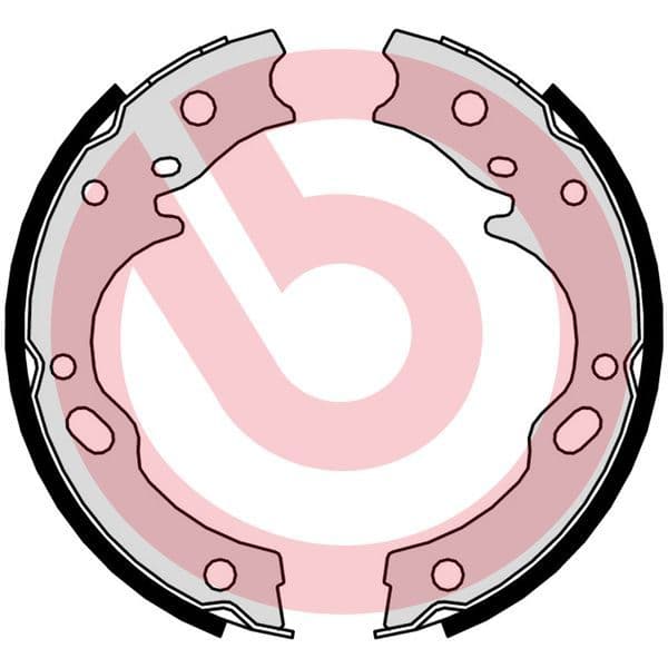 Set saboti frana, frana de mana BREMBO S 34 509