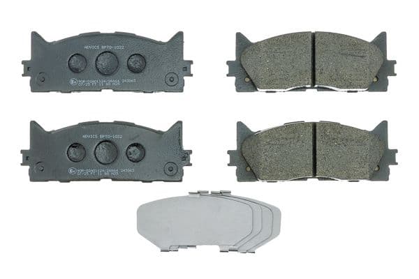 set placute frana,frana disc AISIN Premium ADVICS by BPTO-1022