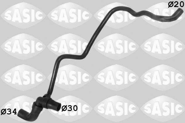 Furtun radiator SASIC 3406277