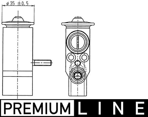 Supapa expansiune, clima MAHLE BEHR *** PREMIUM LINE *** AVE 89 000P